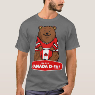 Camiseta Día de Canadá Orgullo Canadiense I Love Canada Bea