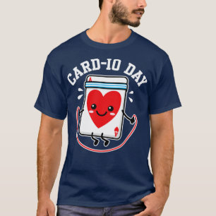 Camiseta Día de Cardio de la Tarjeta Ace of Hearts