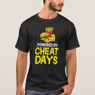 Camiseta Día de Cheat Diet Food Workout Cita Fitness Gym 2
