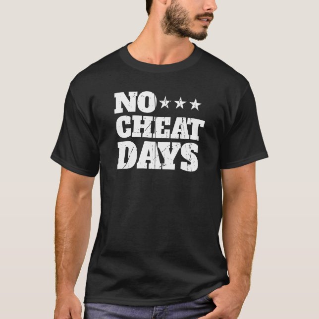 Camiseta Día de Cheat No para los amantes de la comida (Anverso)