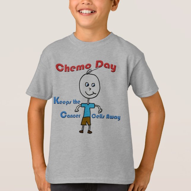 Camiseta Día de Chemo del muchacho (Anverso)
