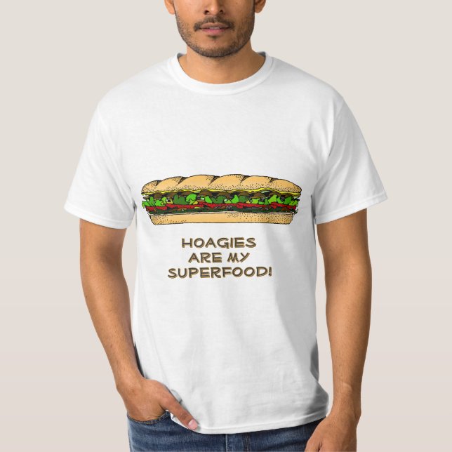 Camiseta Día de comer un Hoagie (Anverso)