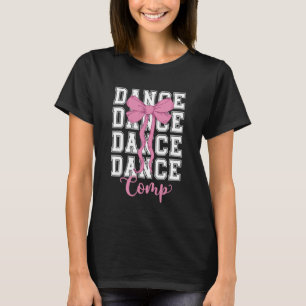 Camiseta Día de competencia de baile Día de competencia de 