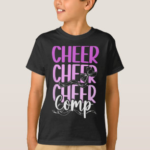 Camiseta Día de Competición de Porristas Día de Competencia