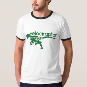 Camiseta Día de Conciencia de Velociraptor