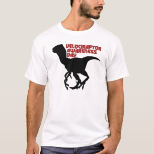 Camiseta Día de Conciencia de Velociraptor