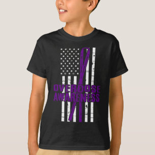 Camiseta Día de Conciencia sobre la Sobredosis Familia cont
