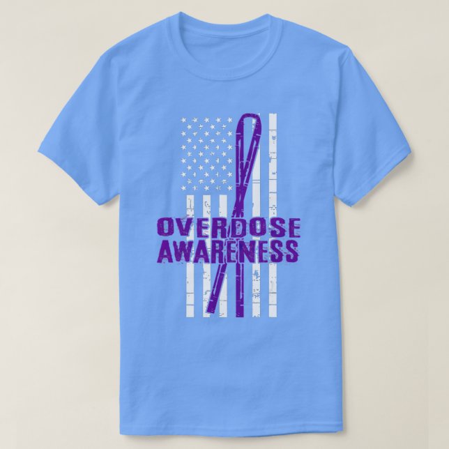 Camiseta Día de Conciencia sobre la Sobredosis Familia cont (Diseño del anverso)