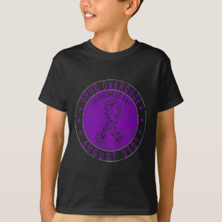 Camiseta Día de Conciencia sobre Sobredosis de Drogas 31 de