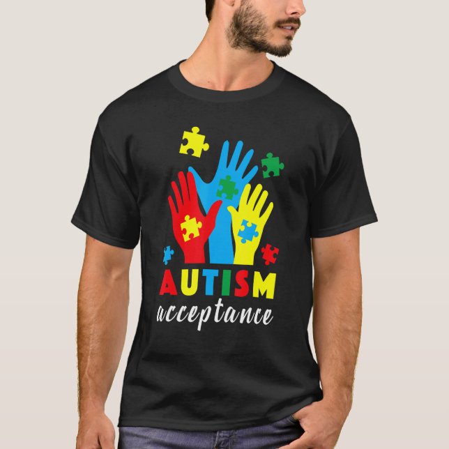 Camiseta Día de Concienciación del Autismo Alegaciones auti (Anverso)