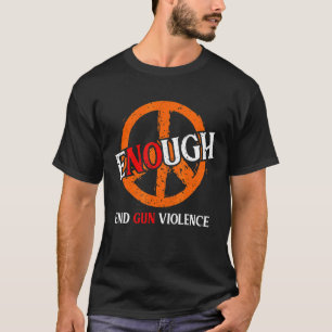 Camiseta Día de Concienciación sobre Armas No Llevar La Paz