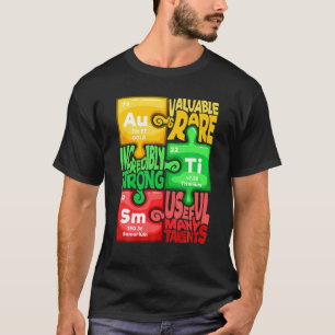 Camiseta Día de Concienciación sobre el Autismo (Au-Ti-SM) 