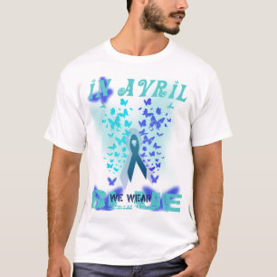 Camiseta Día De Concienciación Sobre El Autismo, En Abril U