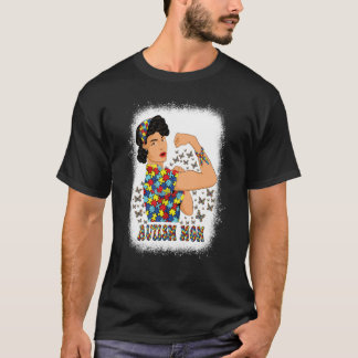 Camiseta Día de Concienciación sobre el Autismo Mujer Fuert