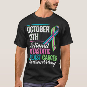 Camiseta Día de Concienciación sobre el Cáncer de Mama Meta
