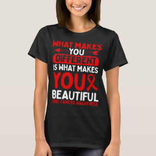 Camiseta Día de Concienciación sobre el Cáncer Oral Luch