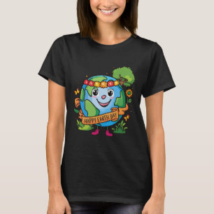 Camiseta Día de Concienciación sobre el Planeta Tierra Feli