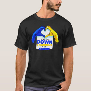 Camiseta Día de Concienciación sobre el Síndrome de Down en