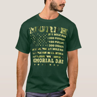 Camiseta Día de Conmemoración Americano del Reto del Trabaj