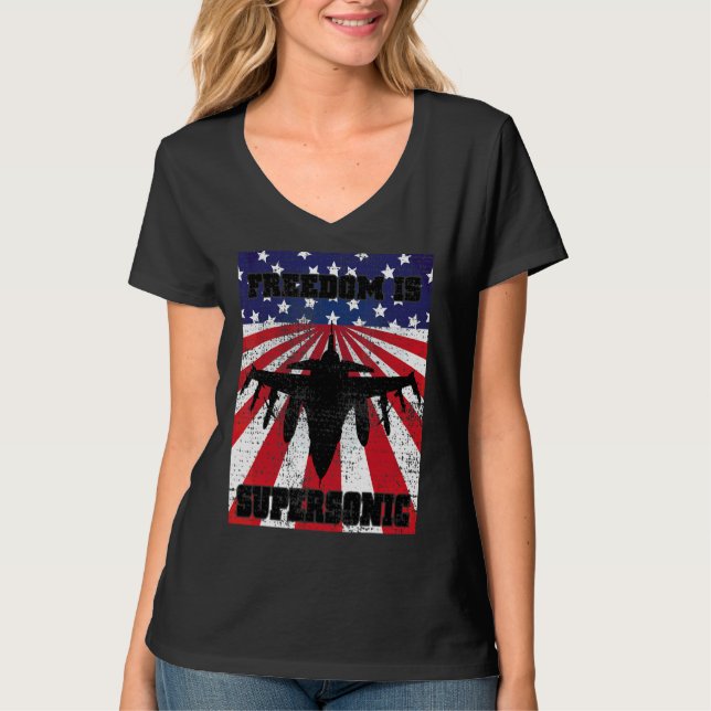 Camiseta Día de Conmemoración de los Pilotos de Jet (Anverso)