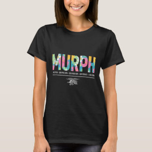 Camiseta Día de Conmemoración de Murph Tropical Wod Ejércit
