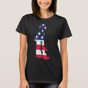 Camiseta Día de Conmemoración de Veteranos de la Cruz de la
