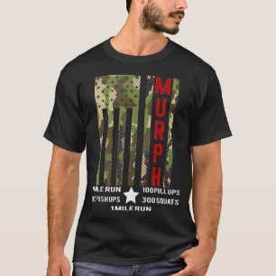 Camiseta Día de Conmemoración del Reto Murph 2019 WOD Camo