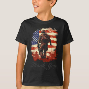 Camiseta Día de Conmemoración del Veterano Militar American