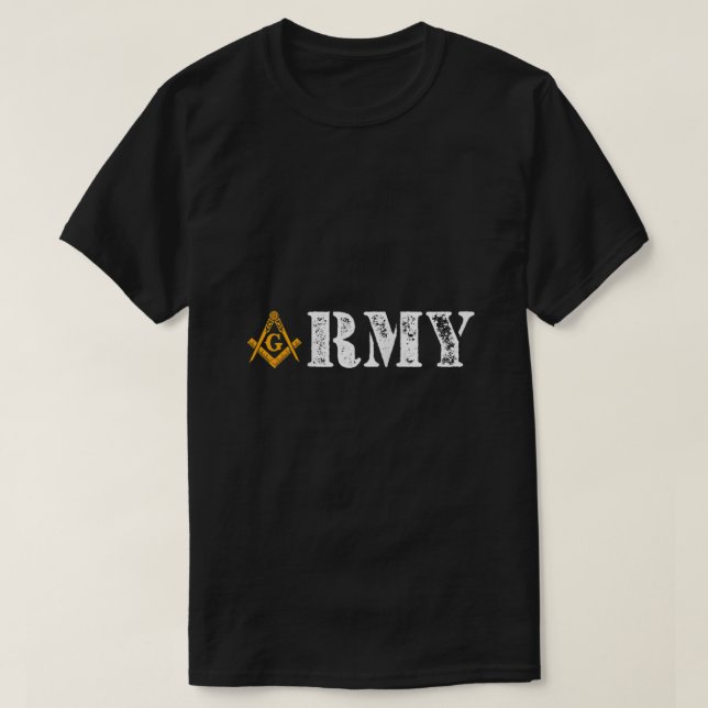 Camiseta Día de conmemoración masónica del ejército: Padres (Diseño del anverso)
