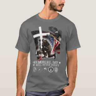 Camiseta Día de Conmemoración Nunca Olvidaremos A Los Amant