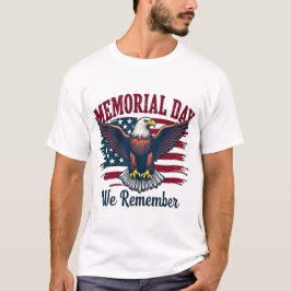 Camiseta Día de Conmemoración Patriótico