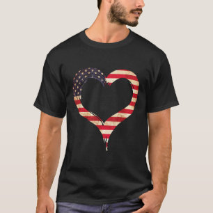 Camiseta Día de Conmemoración Patriótico Estadounidense en