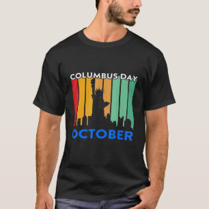 Camiseta Día de Cristóbal Colón Explorador de Tours Mundial