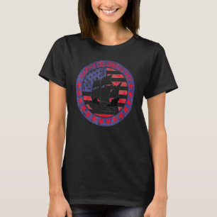 Camiseta Día de Cristóbal Colón Historia Viaje Americano H
