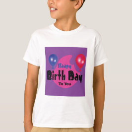 Camiseta Día de Cumpleaños – Diseño de Fiesta de Celebració