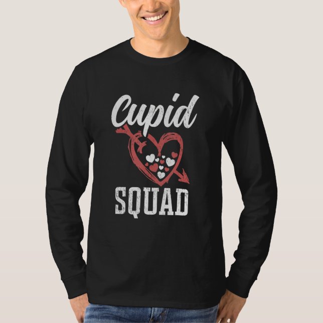 Camiseta Día de Cupid Squad Velentines (Anverso)