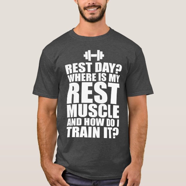 Camiseta ¿Día de descanso? Humor divertidísimo para constru (Anverso)