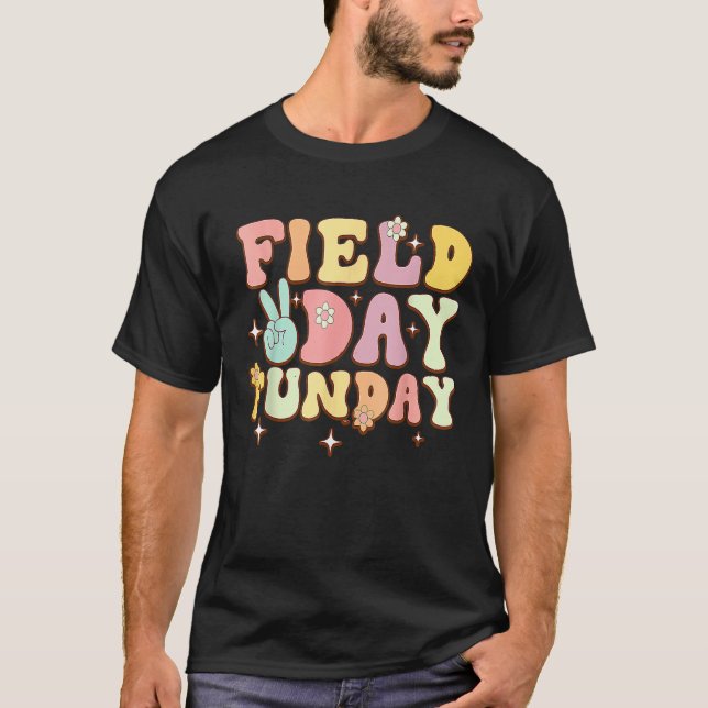 Camiseta Día de diversión de campo de la escuela Día de los (Anverso)