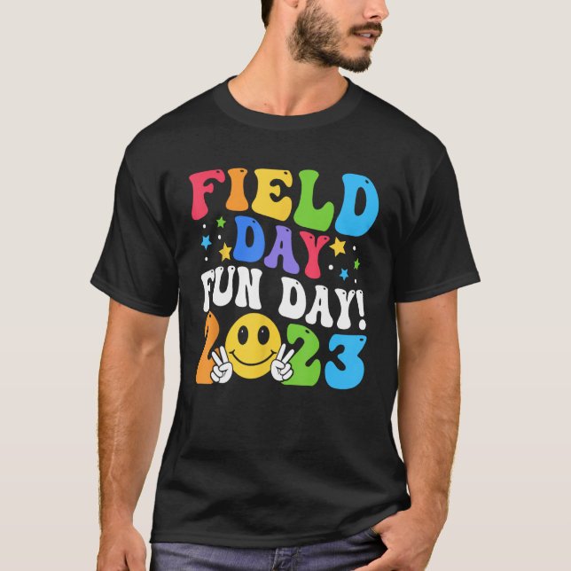 Camiseta Día de diversión de la escuela Día de campo Día de (Anverso)