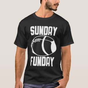 Camiseta Día de domingo de fútbol