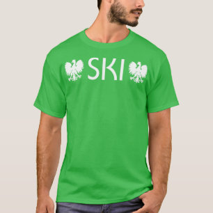 Camiseta Día de Dyngus del Águila de Nombre Polaco SKI