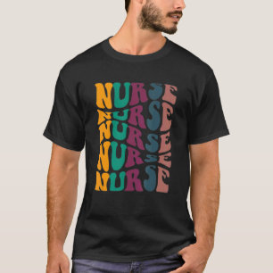 Camiseta Día de Enfermeras Retro Futuras de Enfermería