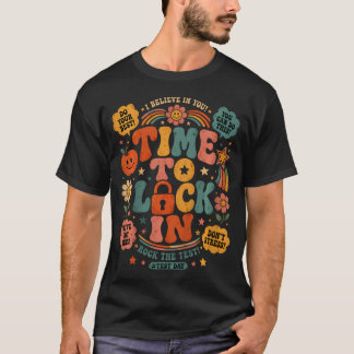 Camiseta Día de Exámenes Hora de Concentrarse Profesores Dí
