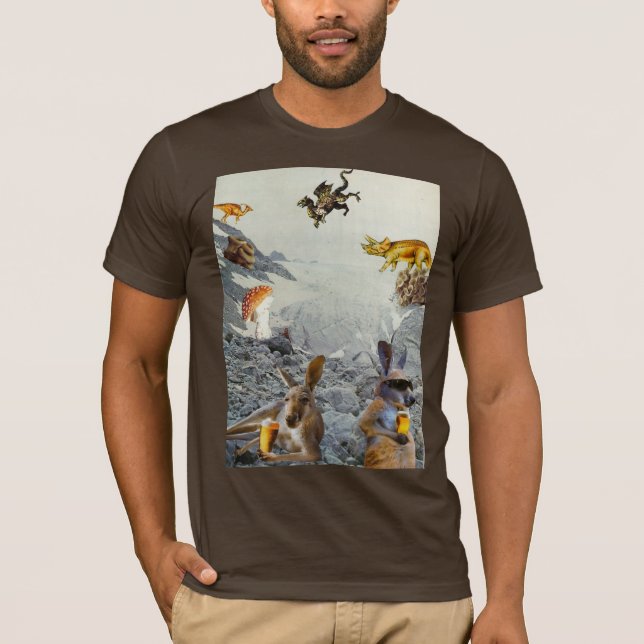 Camiseta Día de fiesta del canguro (Anverso)