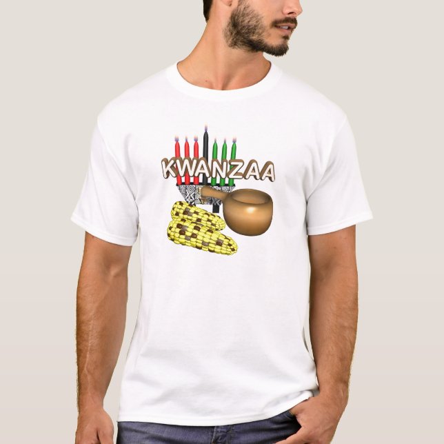 Camiseta Día de fiesta del propósito de Kwanzaa (Anverso)