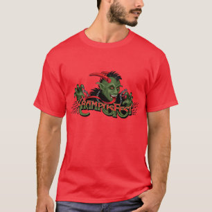Camiseta Día de fiesta festivo Krampus (rojo T)