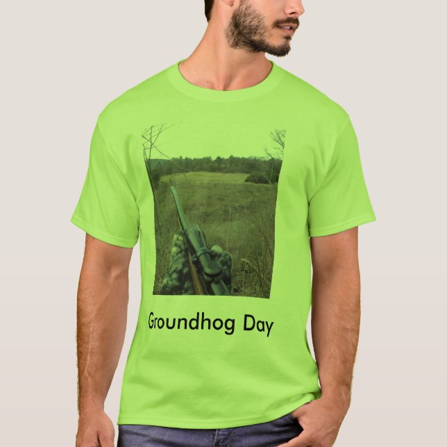 Camiseta Día de Groundhog (Anverso)
