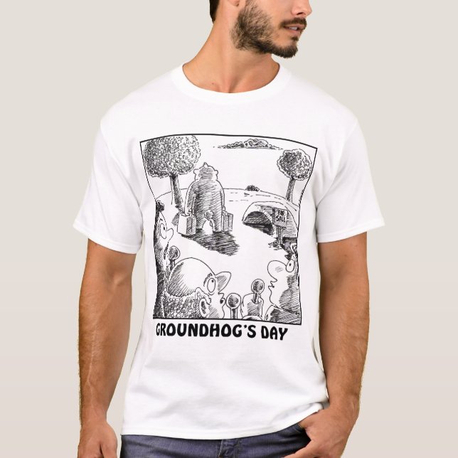 CAMISETA DÍA DE GROUNDHOGS (Anverso)