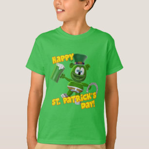 Camiseta ¡Día de Gummibär (el oso gomoso) St Patrick feliz!