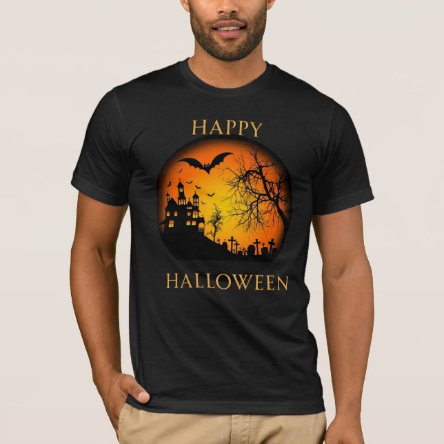 Camiseta Día de Halloween (Anverso)
